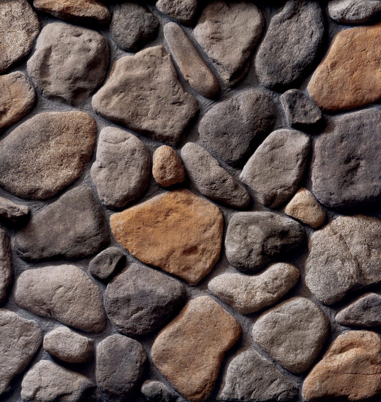 River Rock, Cultured Stone