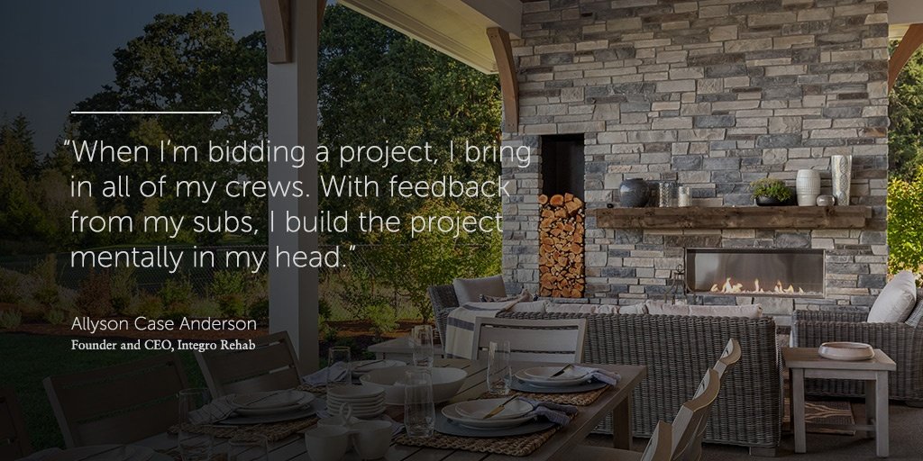 contractor architect blog quote